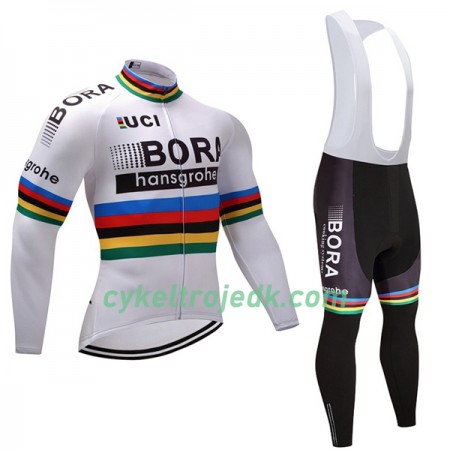 Cykeltøj Langærmet + Bib Cykelbukser 2017 Bora-Hansgrohe N002 Cykeltøj Langærmet + Bib Cykelbukser 2017 Bora-Hansgrohe N002